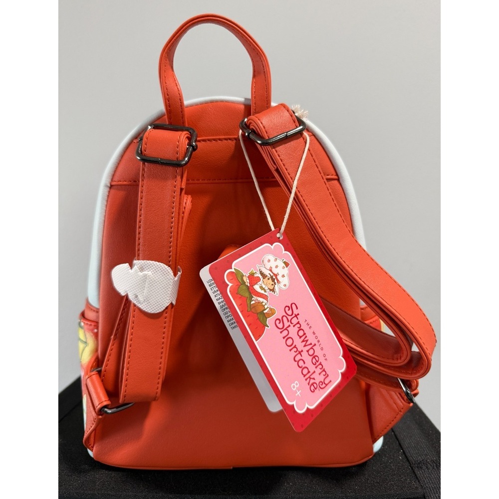 NEW Loungefly Strawberry Shortcake And Friends Caroling Holiday Mini Backpack - Picture 3 of 5